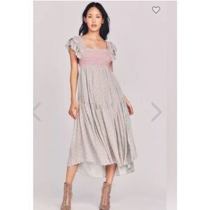 Loveshackfancy Burnley midi dress